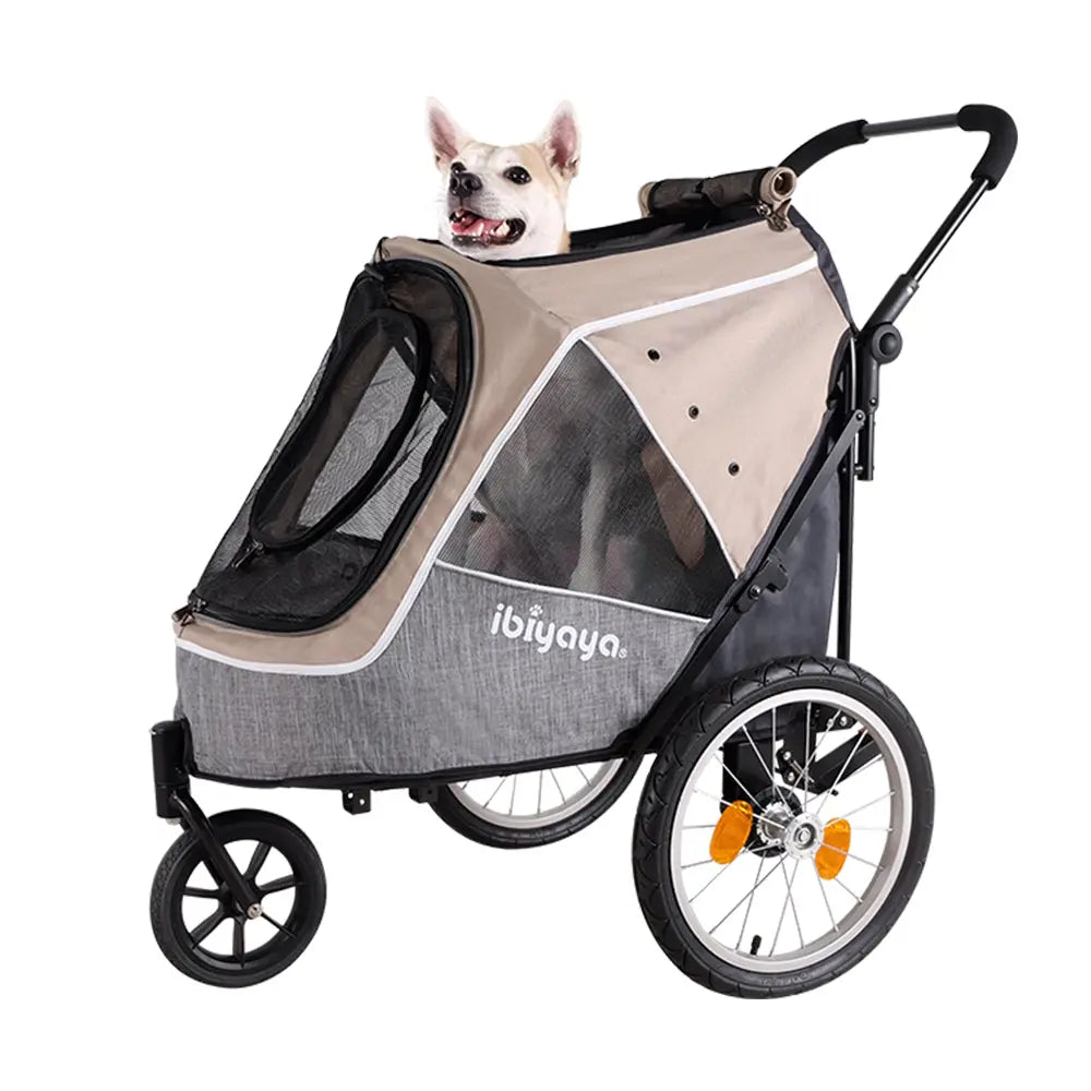 Ibiyaya Happy Pet V2 Trailer & Jogger with Bicycle Attachment Ibiyaya