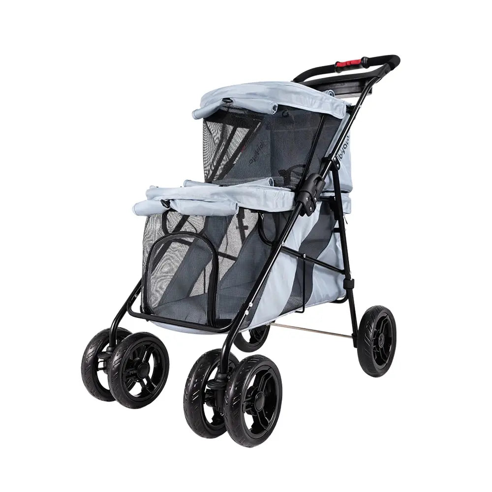 Ibiyaya Double Decker Pet Stroller for Multiple Pets Ibiyaya