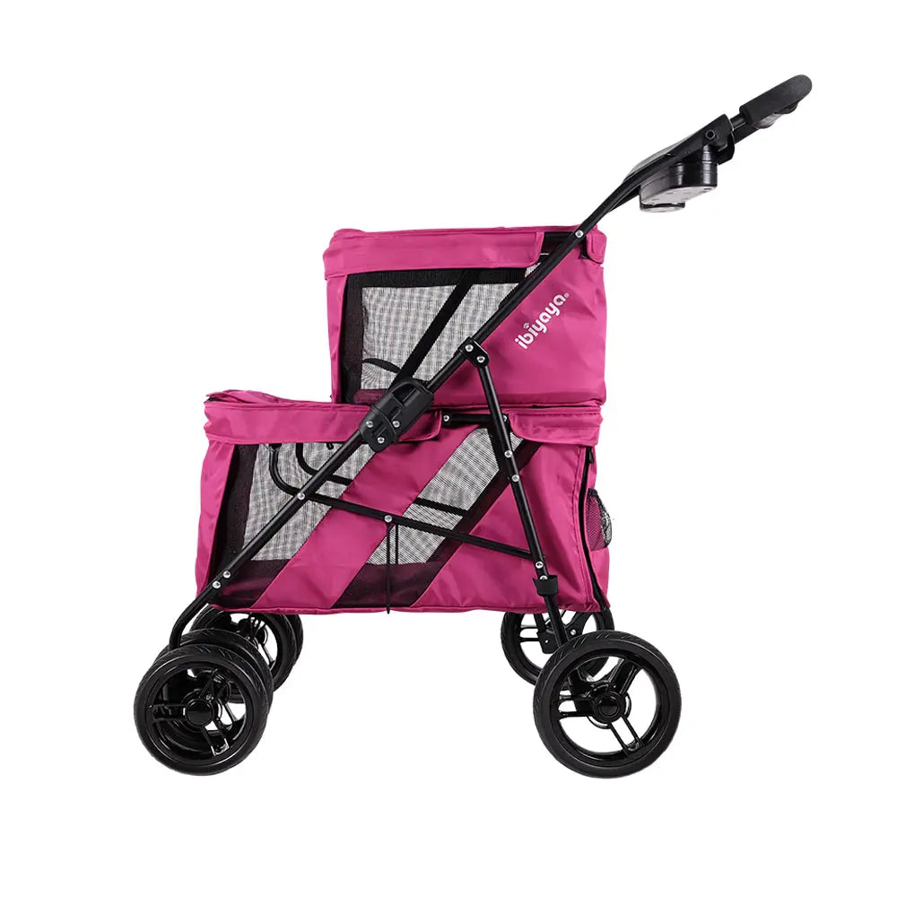 Ibiyaya Double Decker Pet Stroller for Multiple Pets Ibiyaya