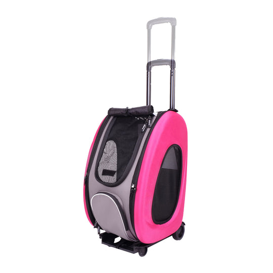 Ibiyaya 5-in-1 Combo EVA Pet Carrier & Stroller