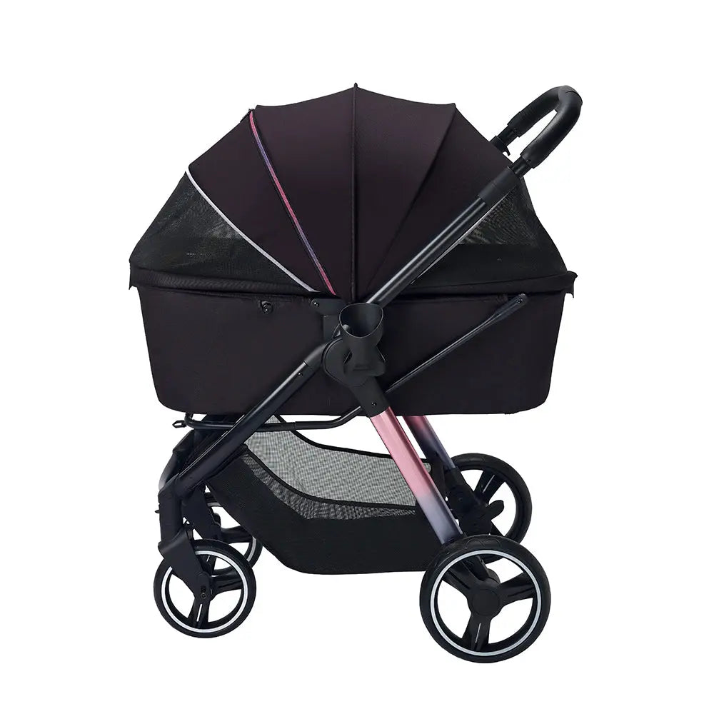 Ibiyaya Retro Luxe Folding Pet Stroller for Pets up to 30kg Ibiyaya
