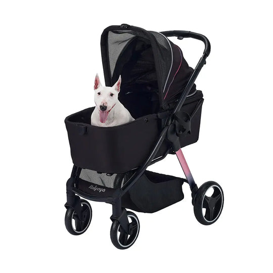 Ibiyaya Retro Luxe Folding Pet Stroller for Pets up to 30kg Ibiyaya