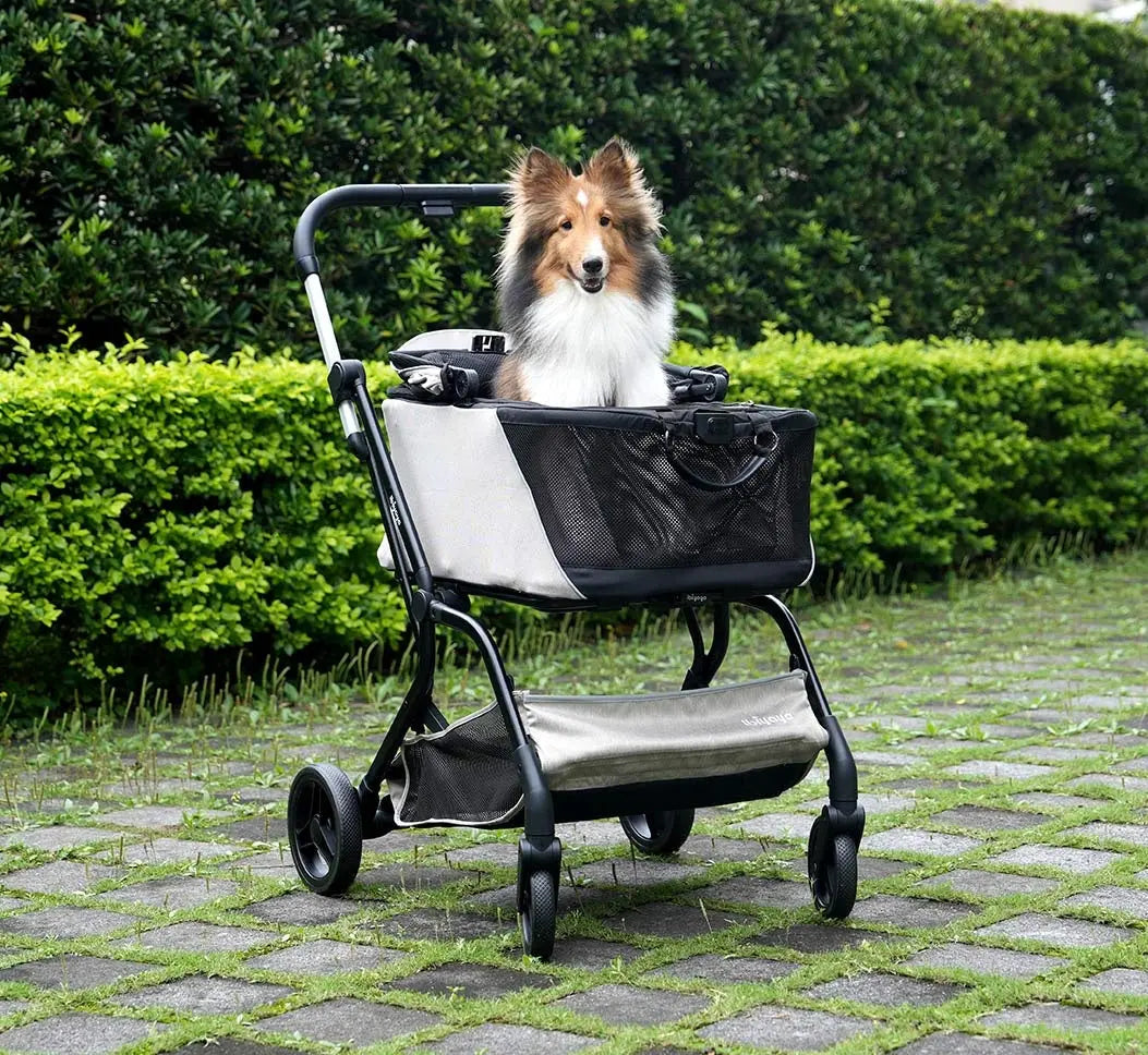 Ibiyaya InstaCollapse Detachable Dog Stroller Ibiyaya