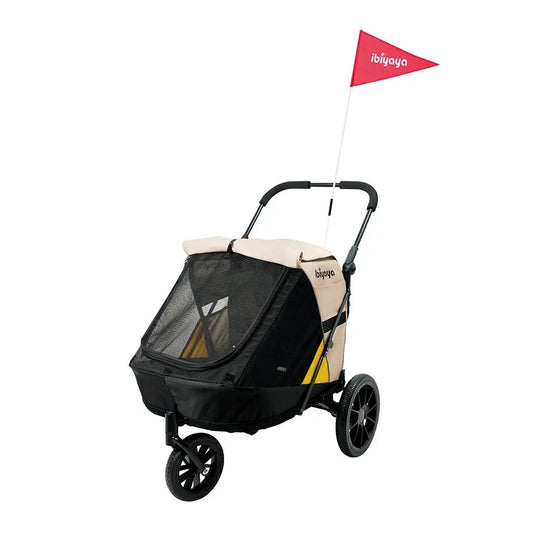 Ibiyaya Minika 3-in-1 Pet Stroller System - Arizona Tan Ibiyaya