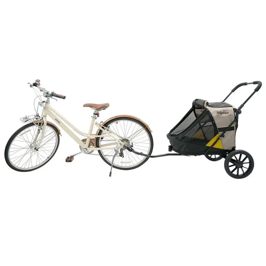 Ibiyaya Minika 3-in-1 Pet Stroller System - Arizona Tan Ibiyaya