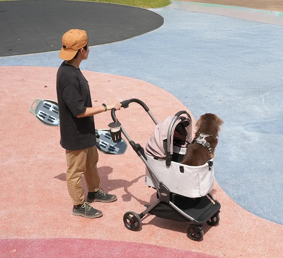 Ibiyaya Lyte 3-In-1 Detachable Pet Stroller Medium Ibiyaya