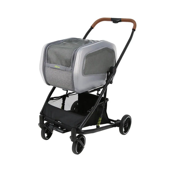 Ibiyaya NeoRider Multi-purpose Detachable Pet Stroller - Silver Mist Ibiyaya