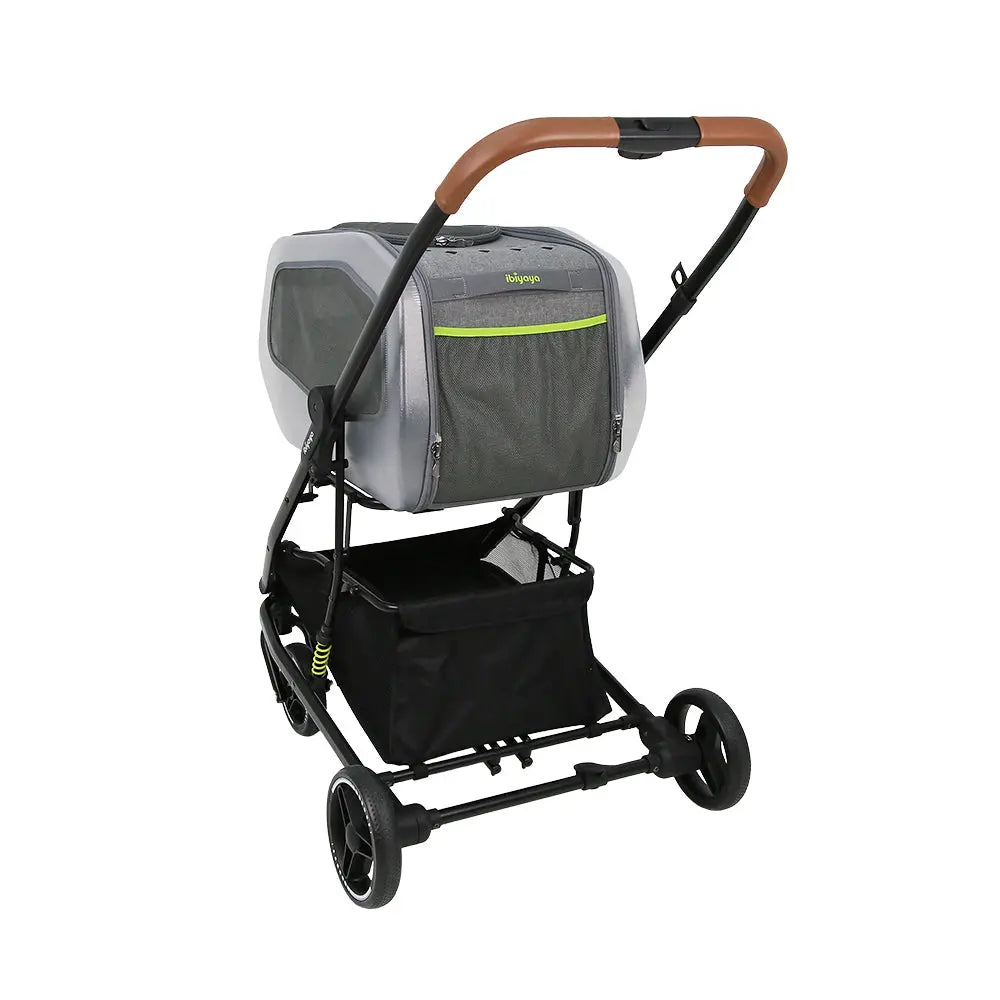 Ibiyaya NeoRider Multi-purpose Detachable Pet Stroller - Silver Mist Ibiyaya