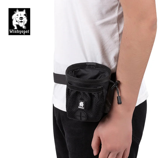 Winhyepet Compact Waterproof Treat Bag